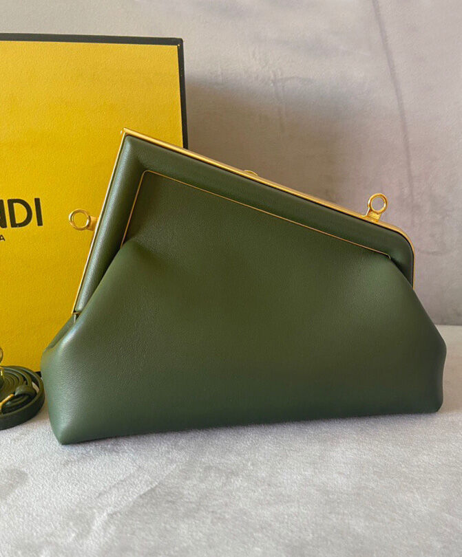 Fendi First Small Handbag 8BP129 Green